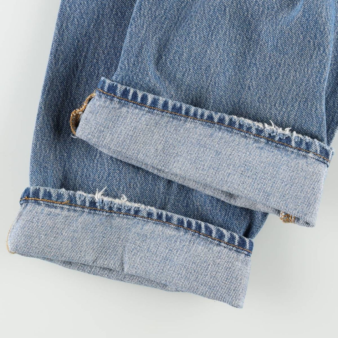 Levi's 501 straight denim pants for men, size W34 unclear blue type Vintage Second Hand