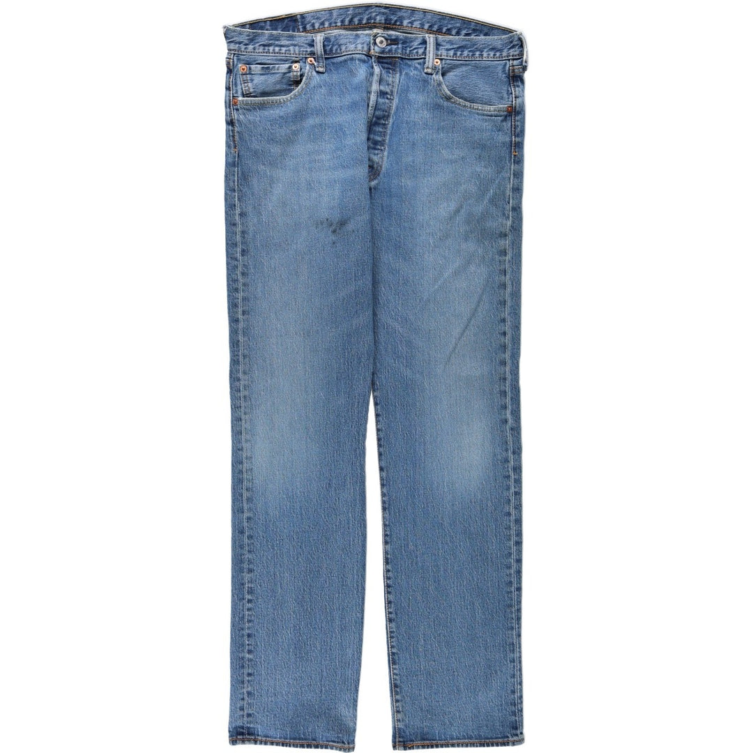 Levi's 501 straight denim pants for men, size W35 unclear blue type Vintage Second Hand