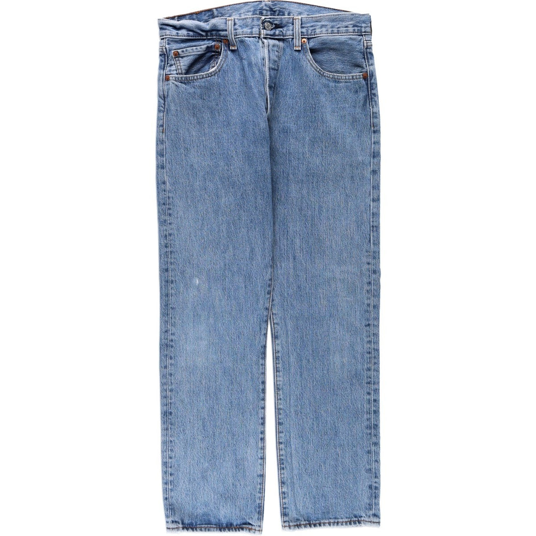 Levi's 501 straight denim pants for men, size W33 unclear blue type Vintage Second Hand