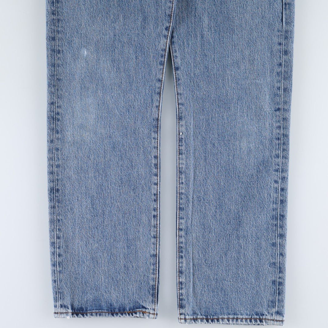 Levi's 501 straight denim pants for men, size W33 unclear blue type Vintage Second Hand