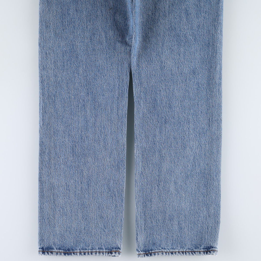 Levi's 501 straight denim pants for men, size W33 unclear blue type Vintage Second Hand