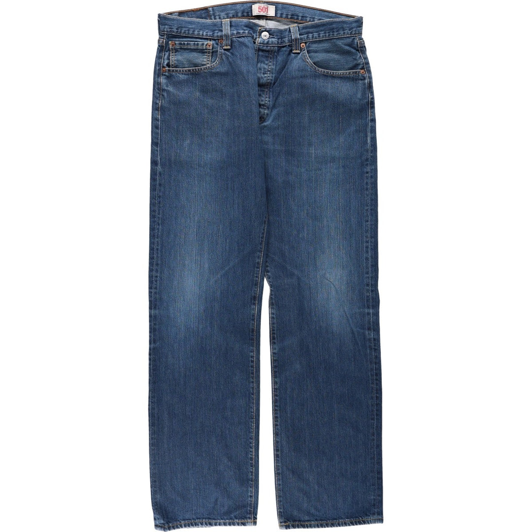 Levi's 501 Euro Model Straight Denim Pants Men's W36 cotton blue type Vintage Second Hand