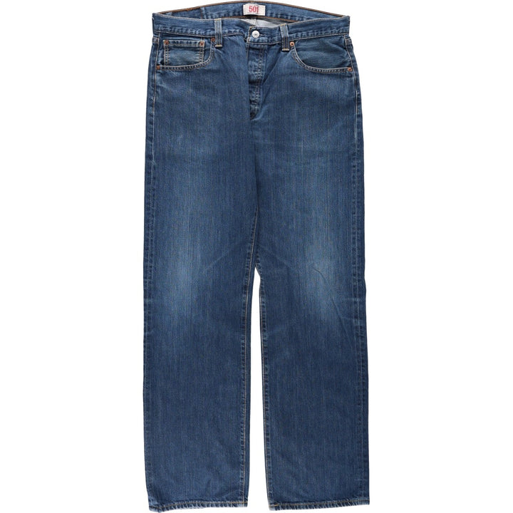 Levi's 501 Euro Model Straight Denim Pants Men's W36 cotton blue type Vintage Second Hand