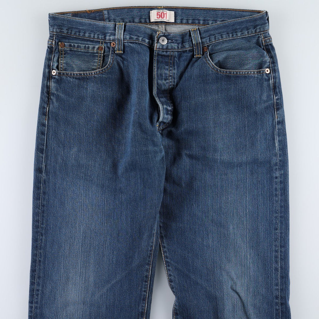 Levi's 501 Euro Model Straight Denim Pants Men's W36 cotton blue type Vintage Second Hand