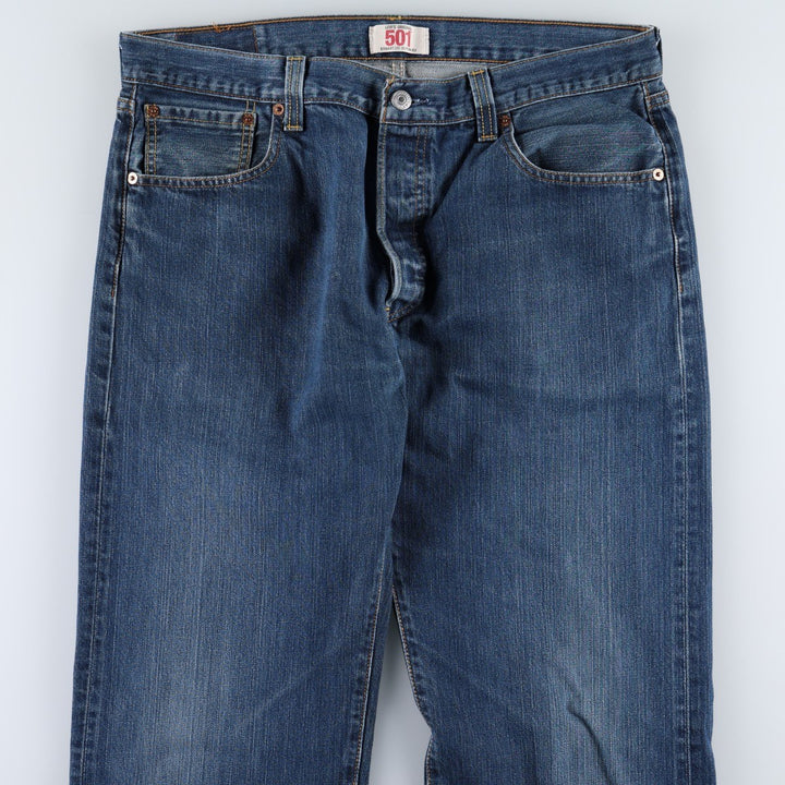 Levi's 501 Euro Model Straight Denim Pants Men's W36 cotton blue type Vintage Second Hand