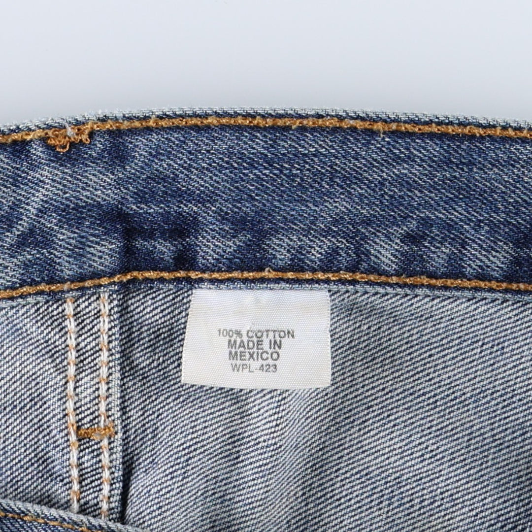 00'S Levi's 501 straight denim pants for men, size W32 cotton blue type Vintage Second Hand