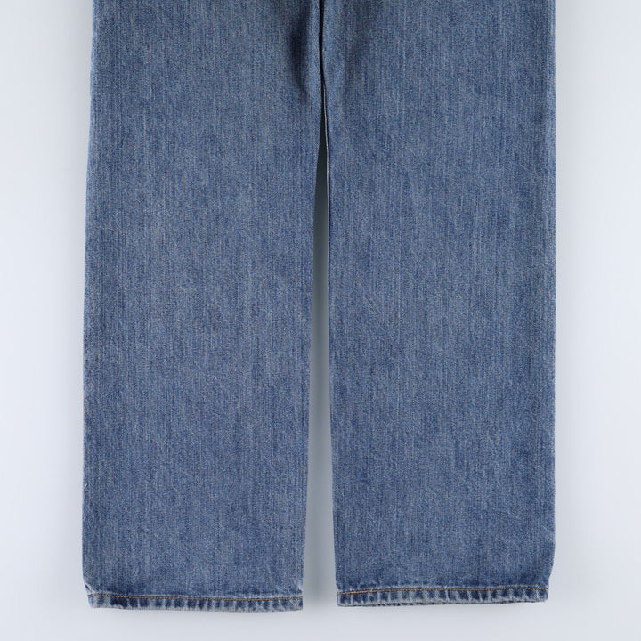 00'S Levi's 501 straight denim pants for men, size W32 cotton blue type Vintage Second Hand