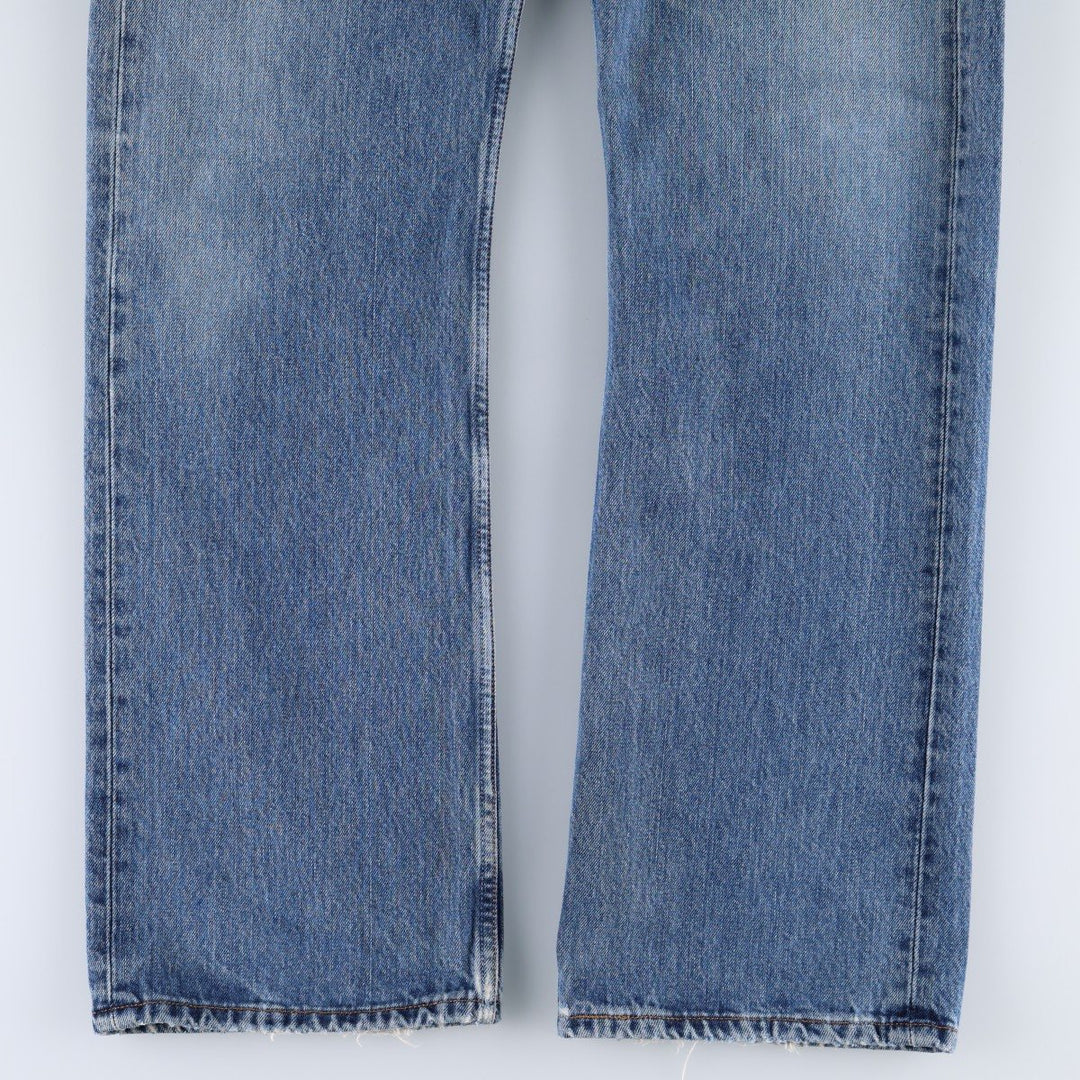 Levi's 501 Euro model straight denim pants for men, size W34 cotton blue type Vintage Second Hand