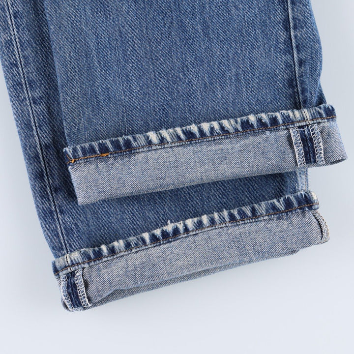 Levi's 501 Euro model straight denim pants for men, size W34 cotton blue type Vintage Second Hand