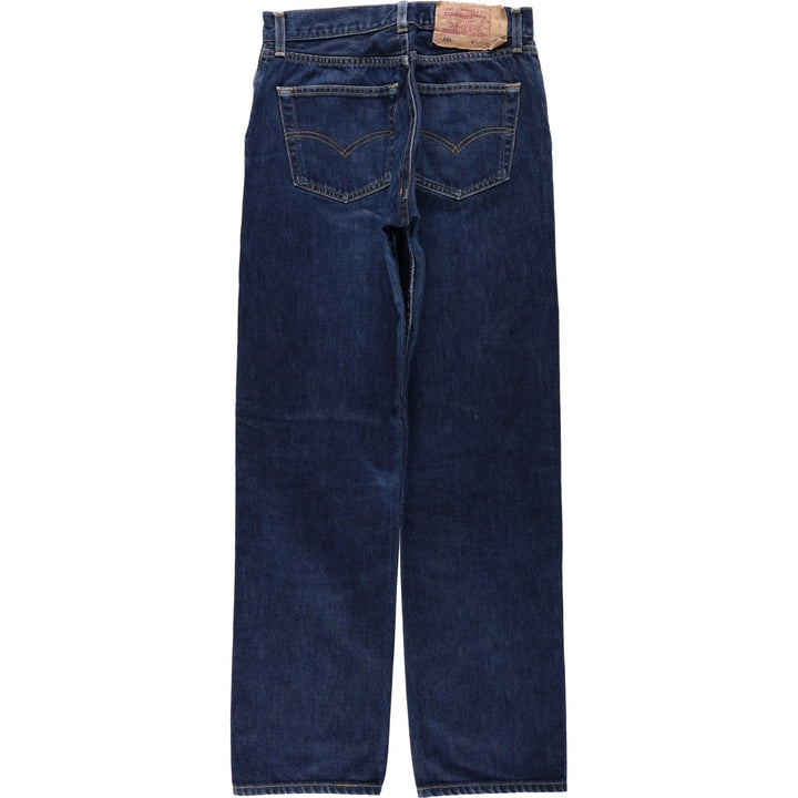 Levi's 501 Euro Model Straight Denim Pants, Women's Size L (W28 equivalent) cotton blue type Vintage Second Hand
