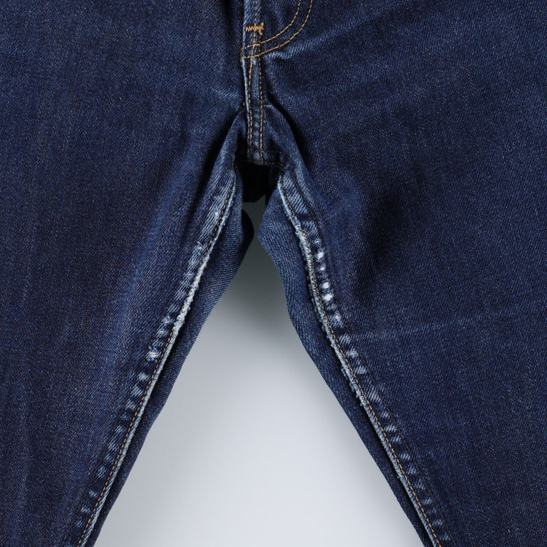 Levi's 501 Euro Model Straight Denim Pants, Women's Size L (W28 equivalent) cotton blue type Vintage Second Hand