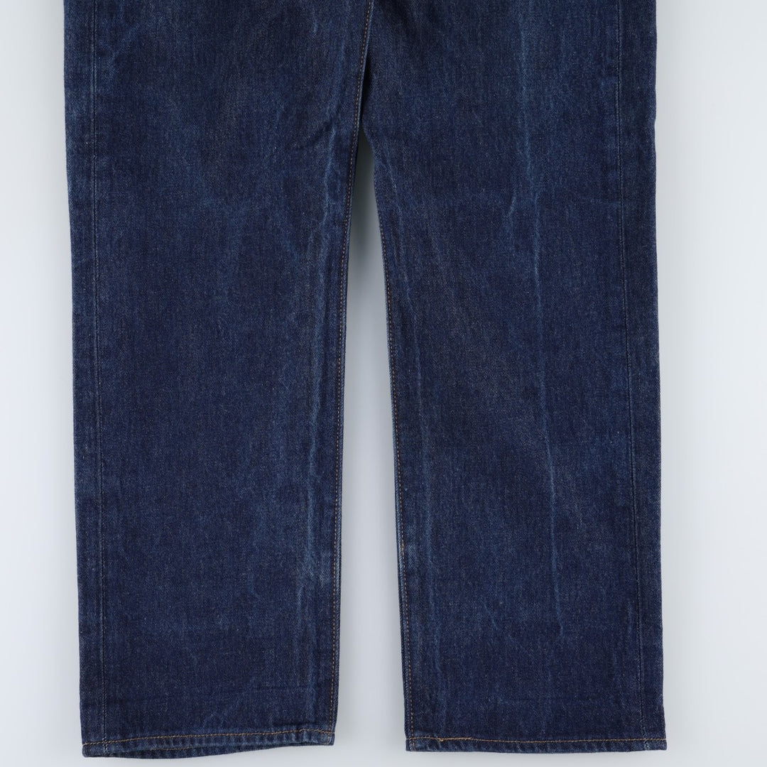 Levi's 501 straight denim pants for men, size W34 cotton blue type Vintage Second Hand