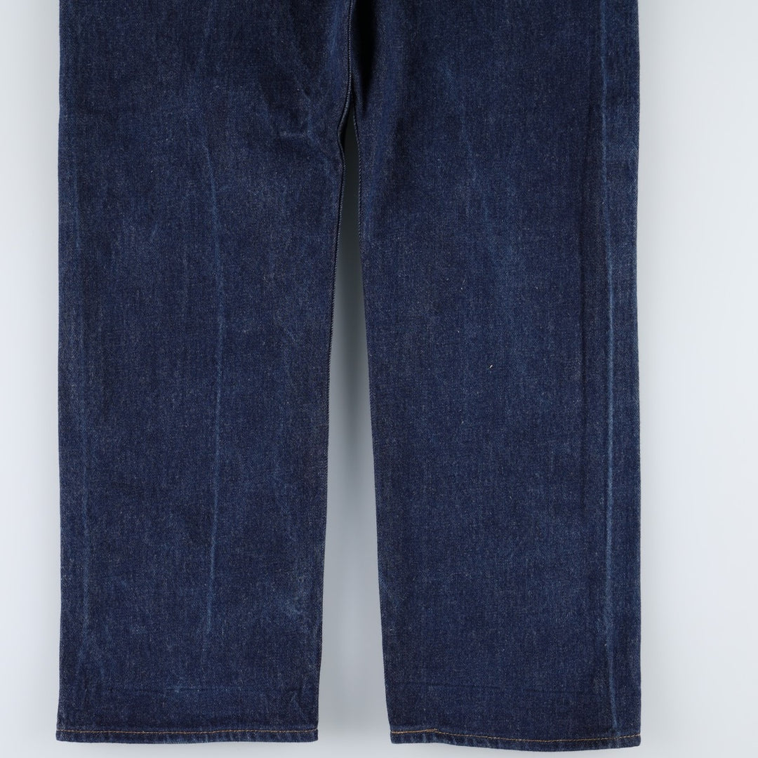 Levi's 501 straight denim pants for men, size W34 cotton blue type Vintage Second Hand
