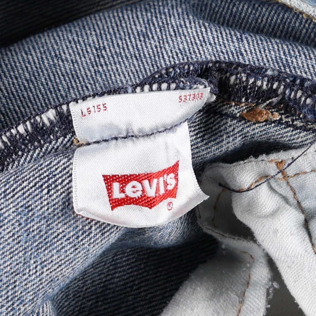 Levi's 501 straight denim pants for men, size W34 unclear blue type Vintage Second Hand