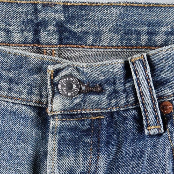 Levi's 501 straight denim pants for men, size W34 unclear blue type Vintage Second Hand