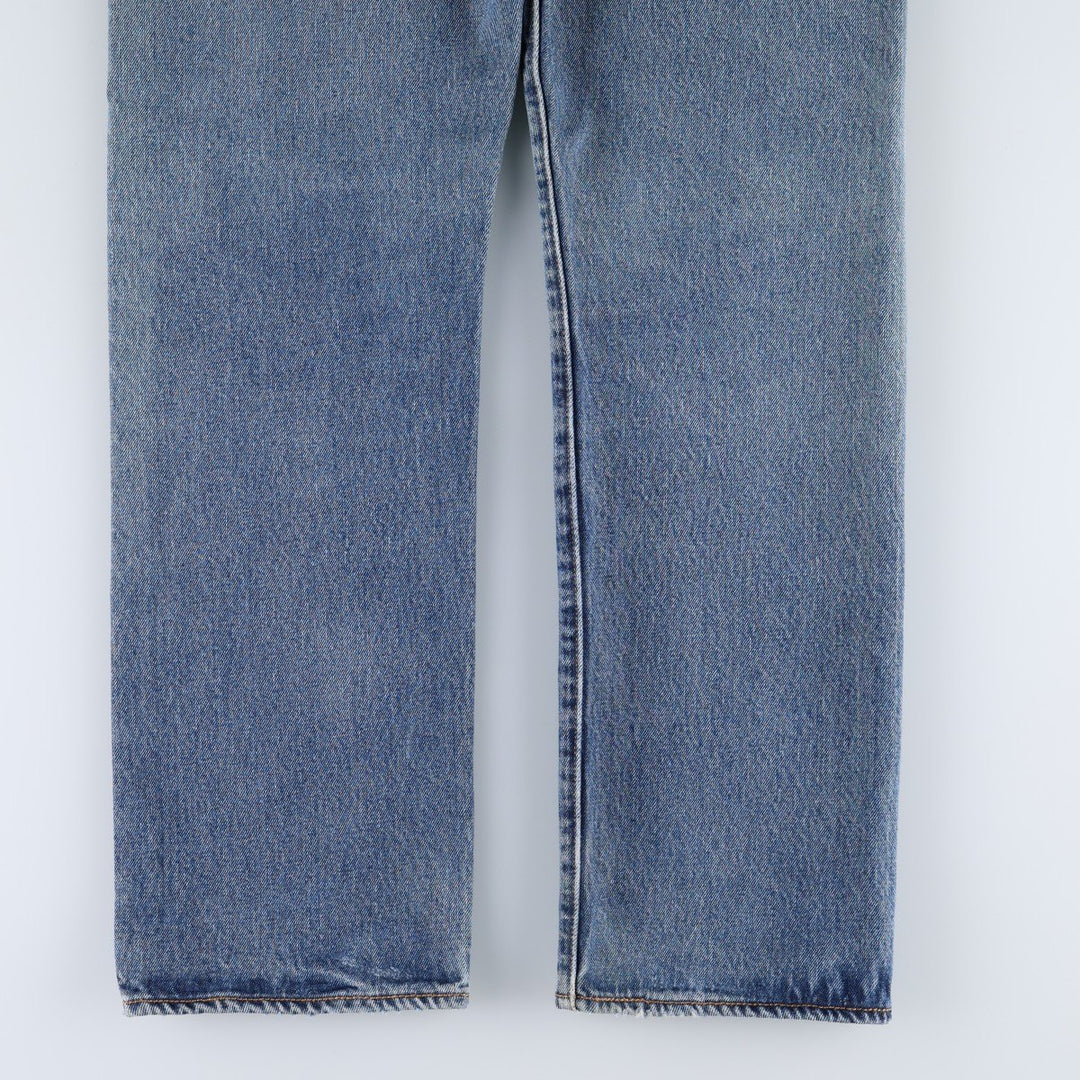 Levi's 501 straight denim pants for men, size W34 unclear blue type Vintage Second Hand