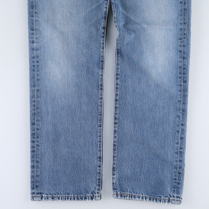 00'S Levi's 501 straight denim pants for men, size W33 cotton blue type Vintage Second Hand