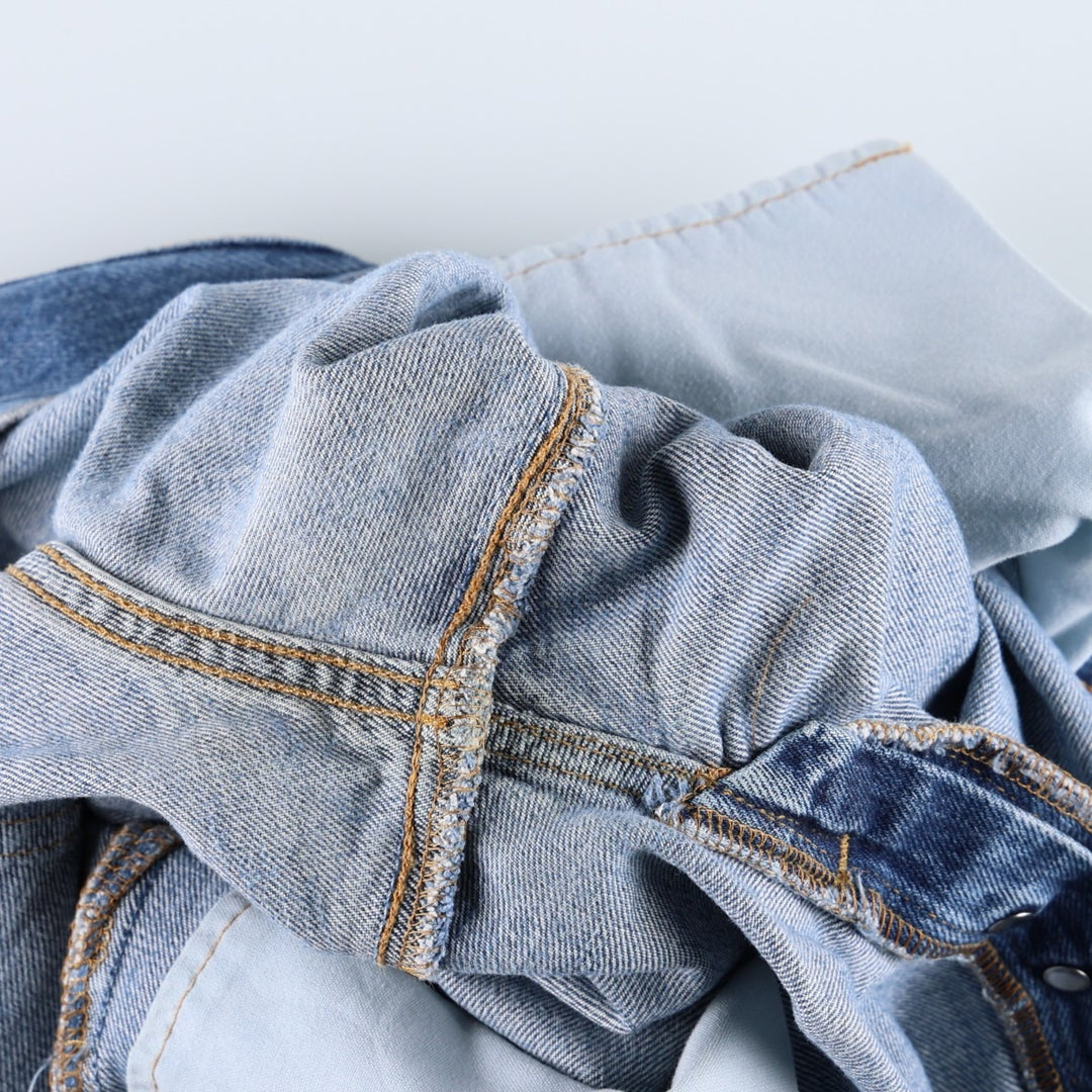 00'S Levi's 501 straight denim pants for men, size W33 cotton blue type Vintage Second Hand