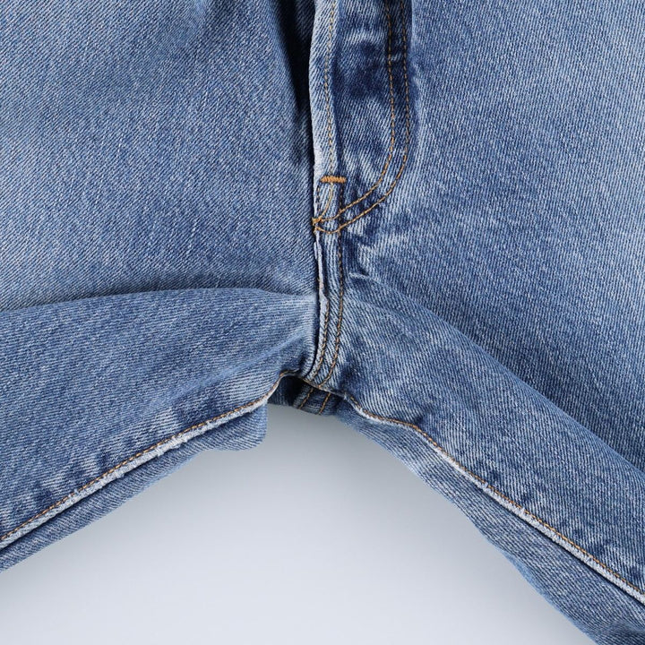 00'S Levi's 501 straight denim pants for men, size W33 cotton blue type Vintage Second Hand