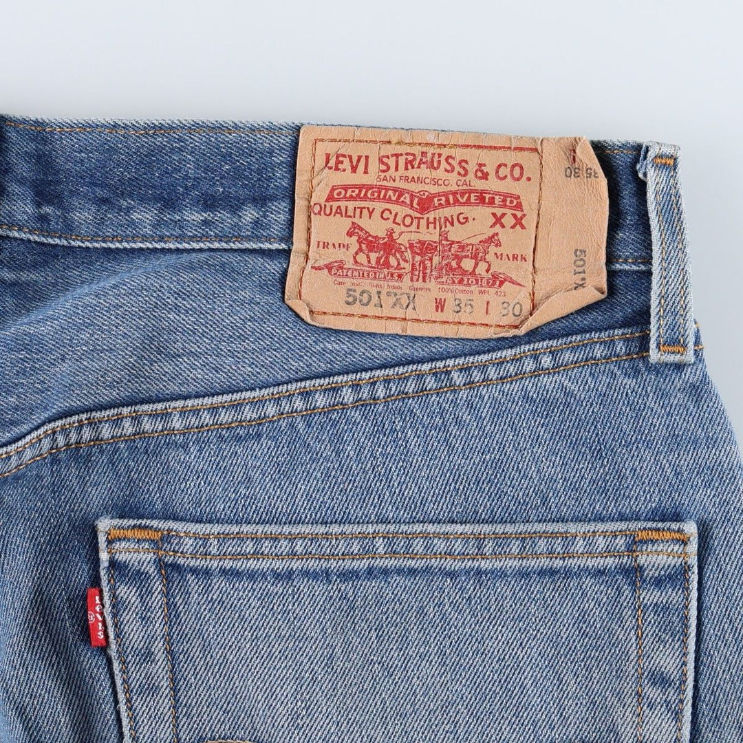 2000'S Levi's 501-0000 Straight Denim Pants, Men's, Size W34 cotton blue type Vintage Second Hand