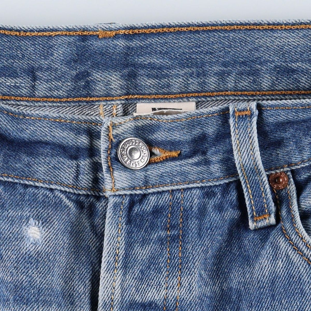 2000'S Levi's 501-0000 Straight Denim Pants, Men's, Size W34 cotton blue type Vintage Second Hand