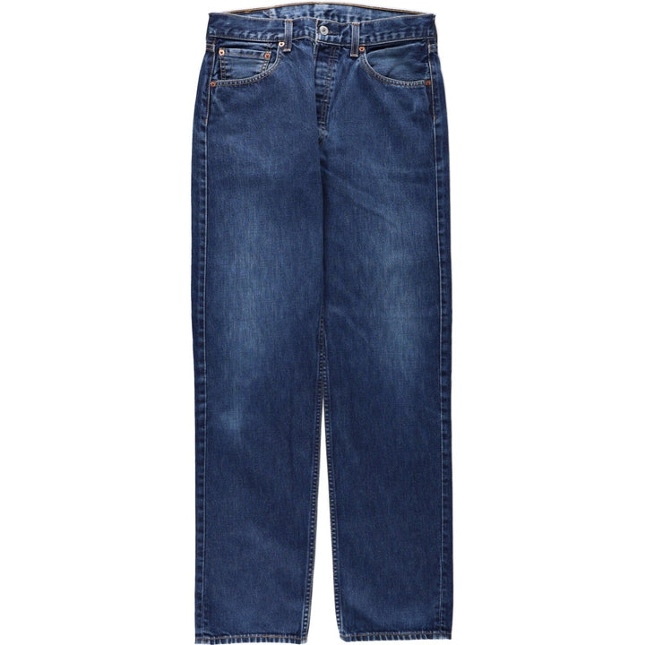 2000'S Levi's 501-0101 Euro Model Straight Denim Pants, Men's Size W31 (approx.) cotton blue type Vintage Second Hand