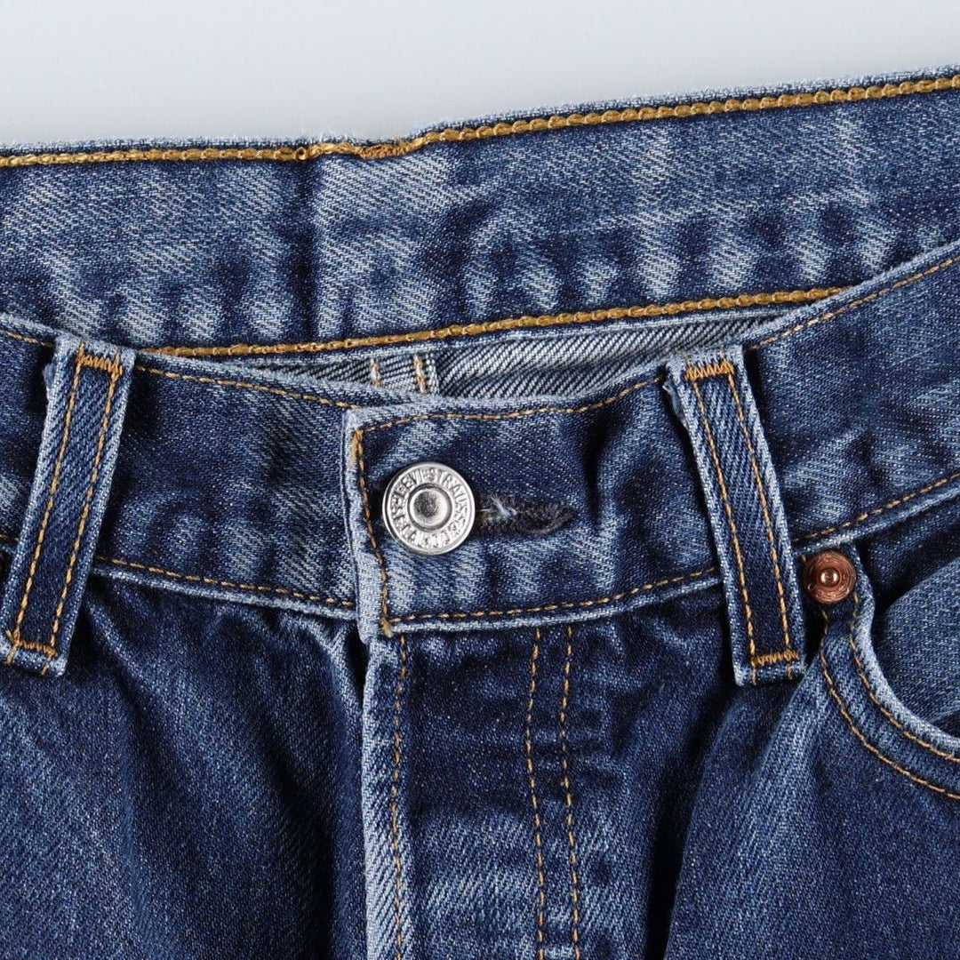 2000'S Levi's 501-0101 Euro Model Straight Denim Pants, Men's Size W31 (approx.) cotton blue type Vintage Second Hand