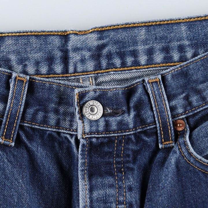 2000'S Levi's 501-0101 Euro Model Straight Denim Pants, Men's Size W31 (approx.) cotton blue type Vintage Second Hand