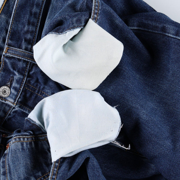 2000'S Levi's 501-0101 Euro Model Straight Denim Pants, Men's Size W31 (approx.) cotton blue type Vintage Second Hand