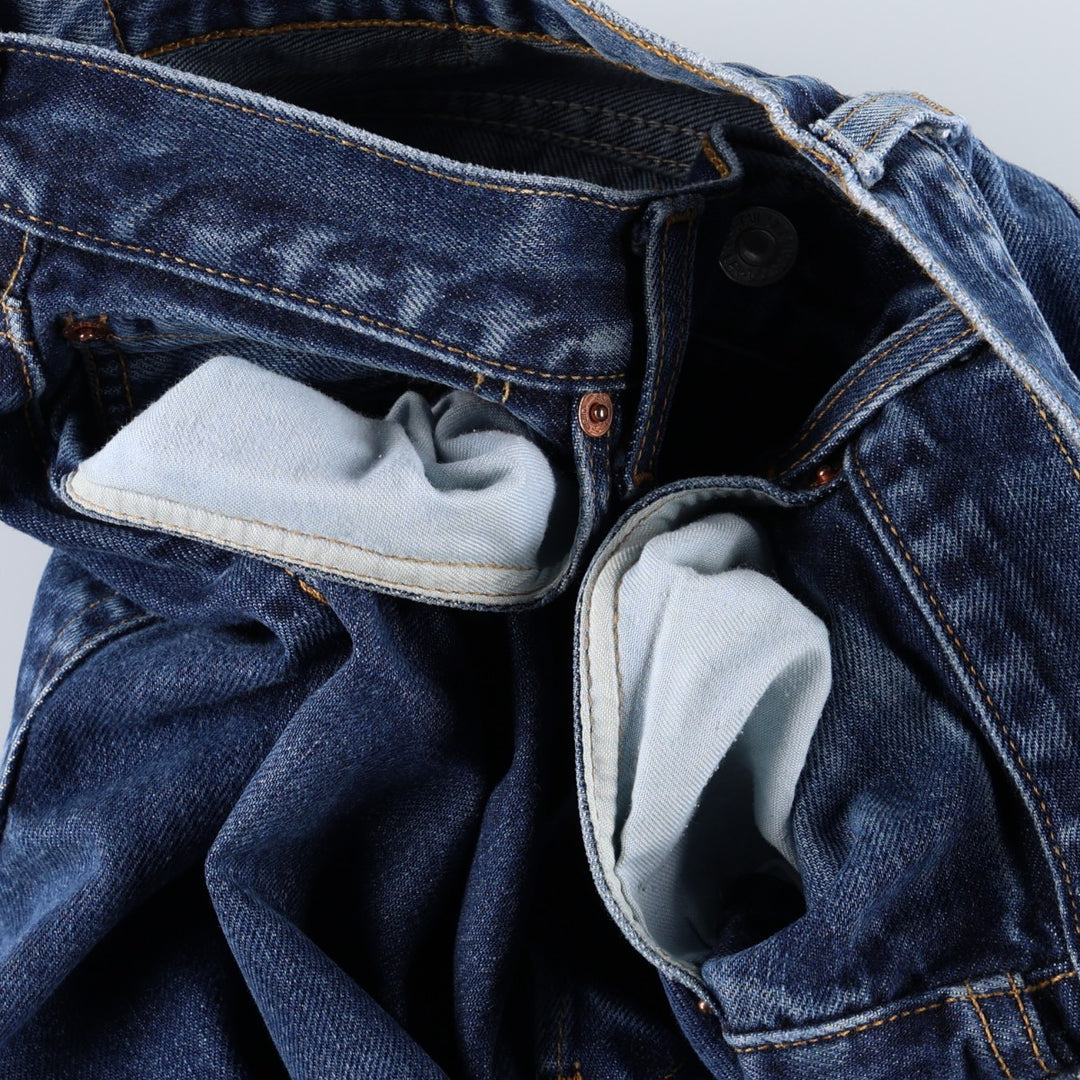 2000'S Levi's 501-0101 Euro Model Straight Denim Pants, Men's Size W31 (approx.) cotton blue type Vintage Second Hand