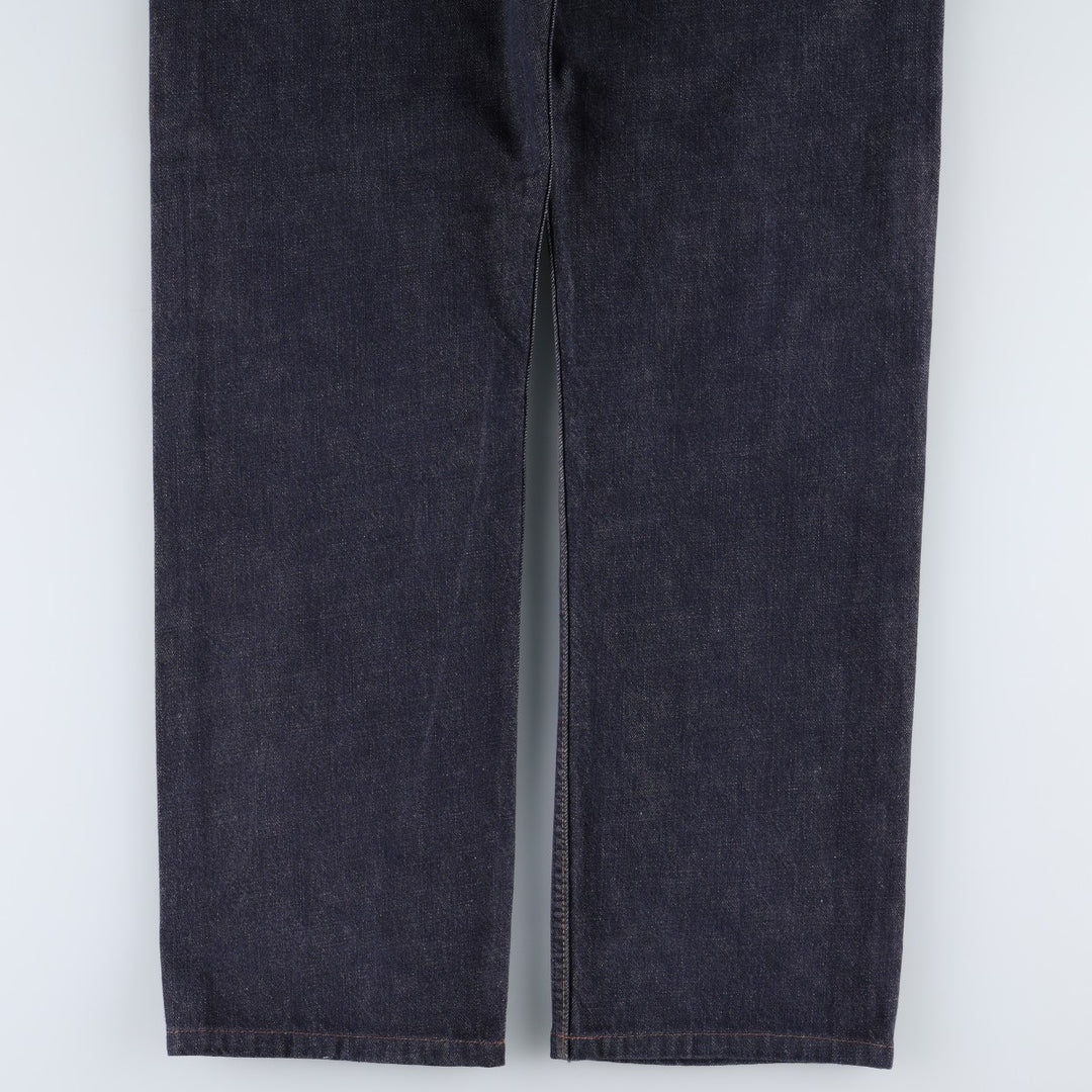 2000'S Levi's 501-0104 Euro Model Straight Denim Pants, Men's W32 (approx.) cotton navy blue type Vintage Second Hand