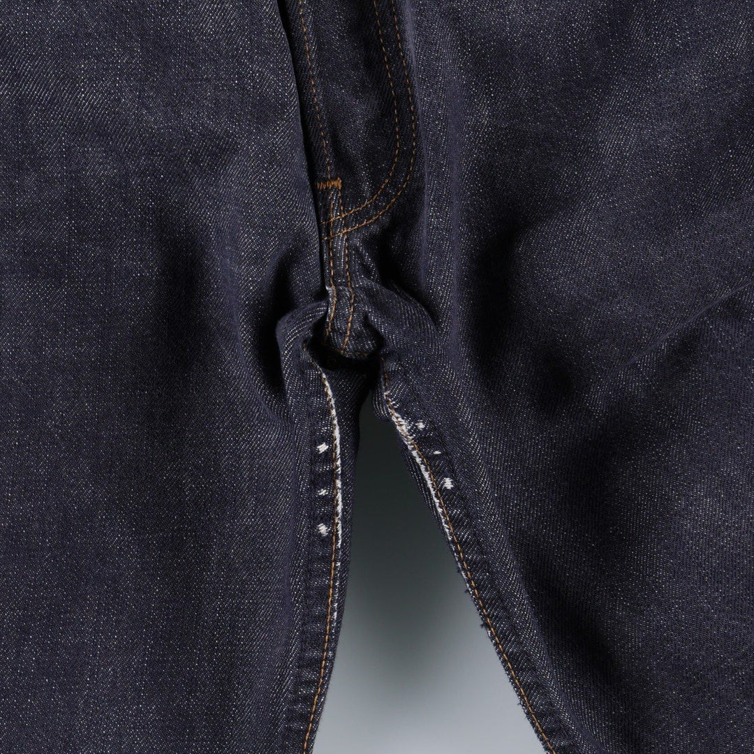 2000'S Levi's 501-0104 Euro Model Straight Denim Pants, Men's W32 (approx.) cotton navy blue type Vintage Second Hand