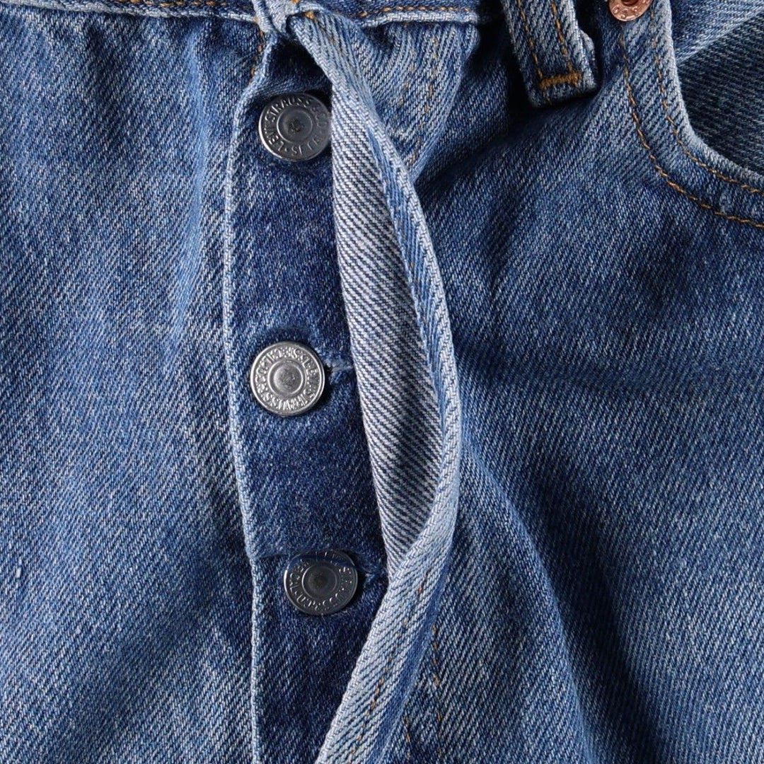 90'S Levi's 501-0114 Straight Denim Pants Made in USA Men's W34 Vintage cotton blue type Vintage Second Hand
