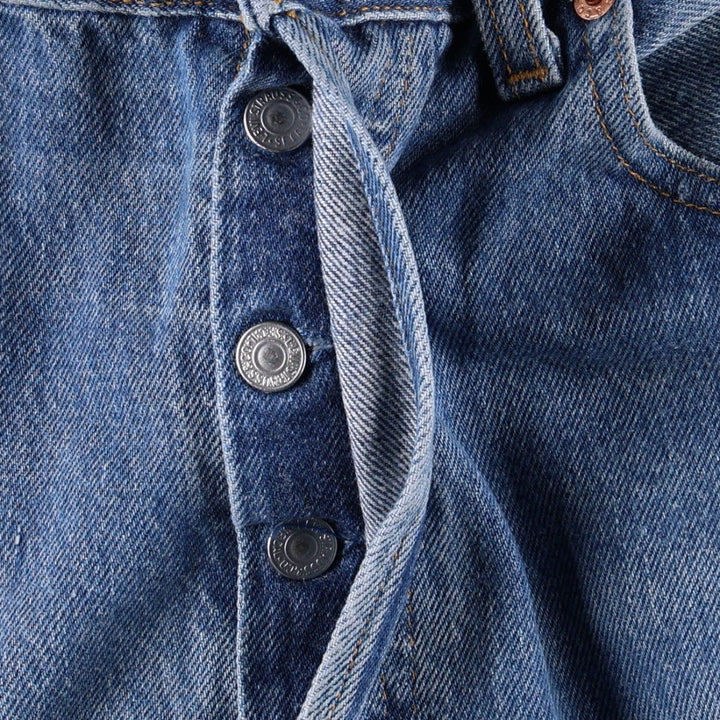 90'S Levi's 501-0114 Straight Denim Pants Made in USA Men's W34 Vintage cotton blue type Vintage Second Hand