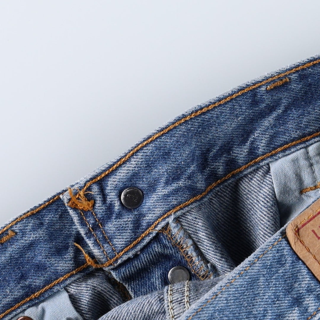 90'S Levi's 501-0114 Straight Denim Pants Made in USA Men's W34 Vintage cotton blue type Vintage Second Hand
