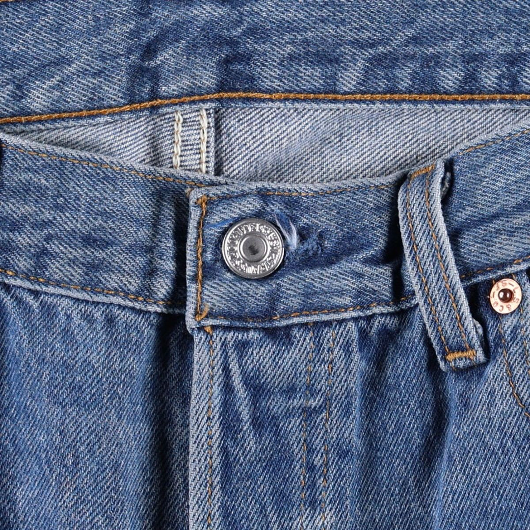 90'S Levi's 501-0114 Straight Denim Pants Made in USA Men's W34 Vintage cotton blue type Vintage Second Hand