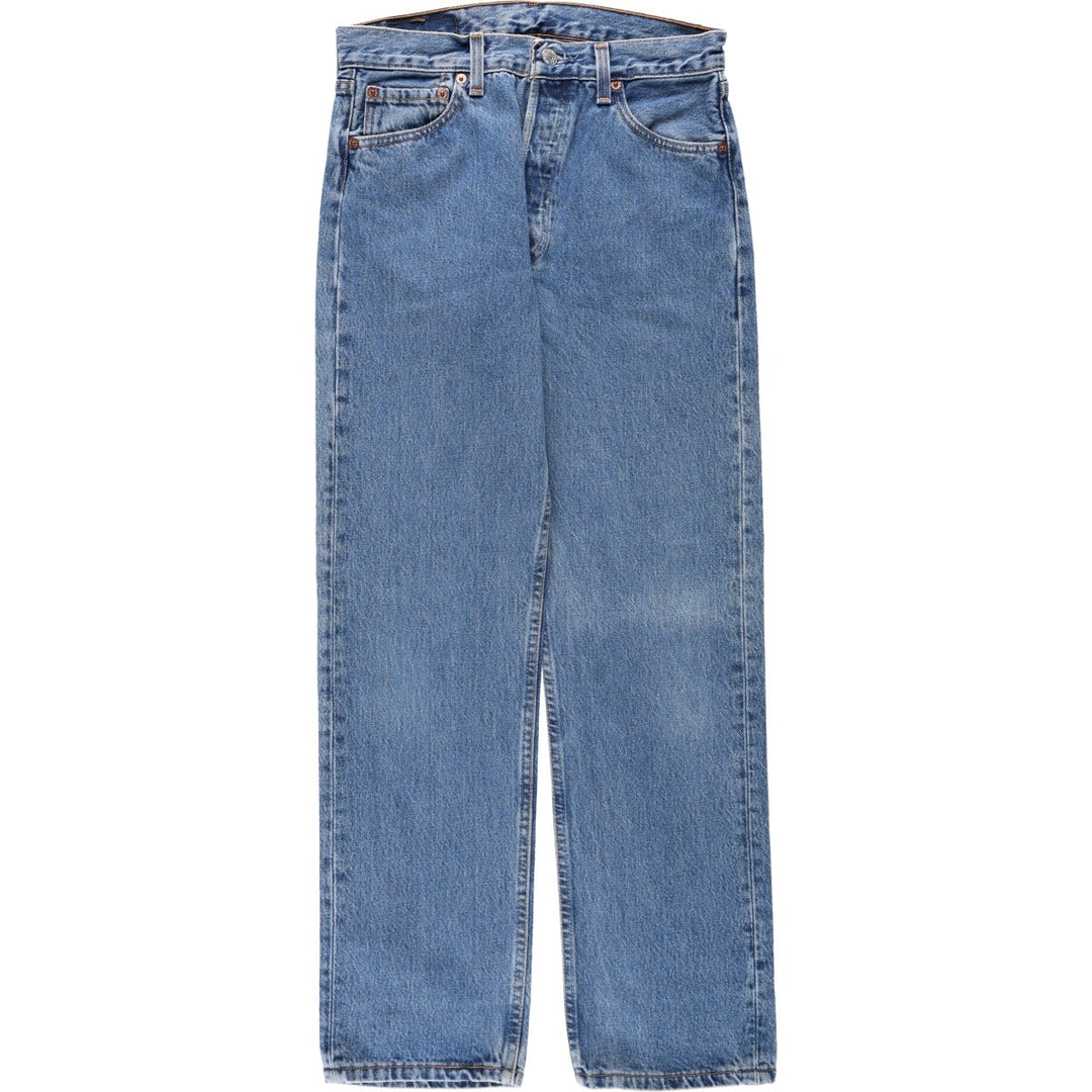 90'S Levi's 501-0193 Straight Denim Pants Made in USA Men's W28 Vintage cotton blue type Vintage Second Hand