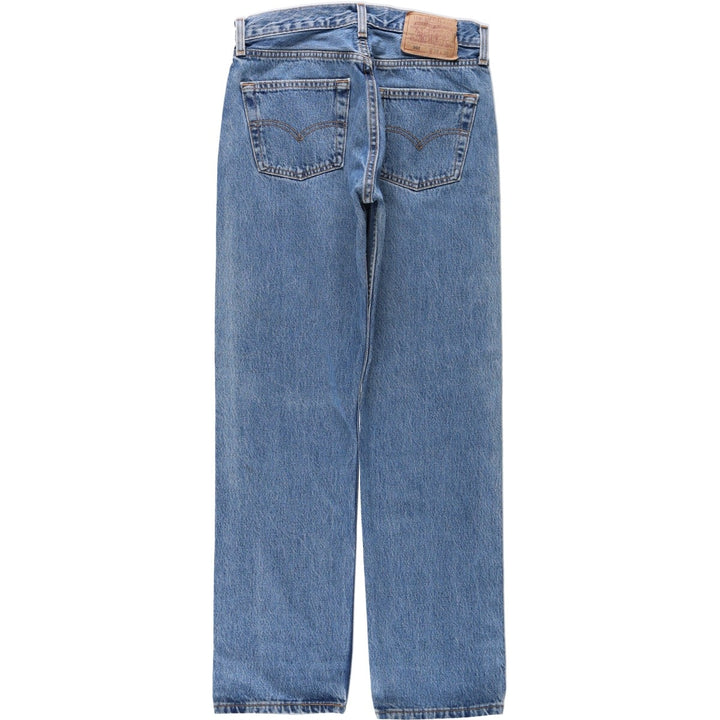 90'S Levi's 501-0193 Straight Denim Pants Made in USA Men's W28 Vintage cotton blue type Vintage Second Hand