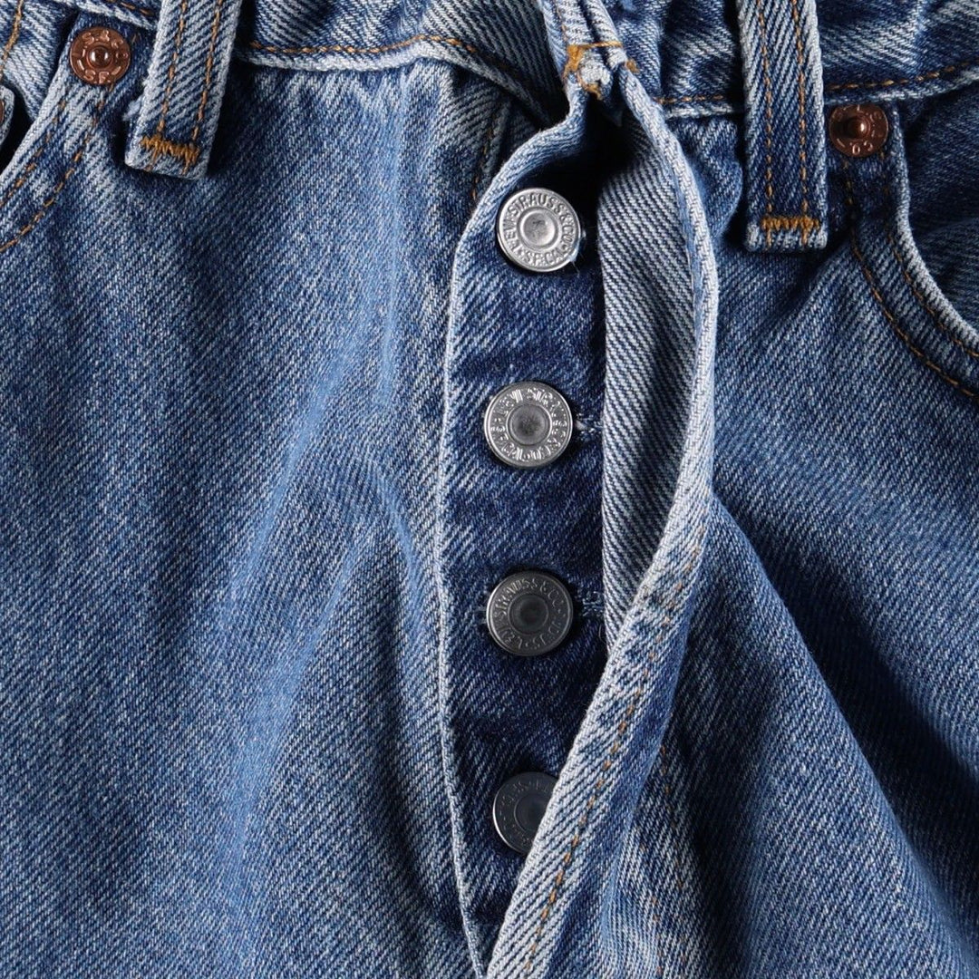 90'S Levi's 501-0193 Straight Denim Pants Made in USA Men's W28 Vintage cotton blue type Vintage Second Hand