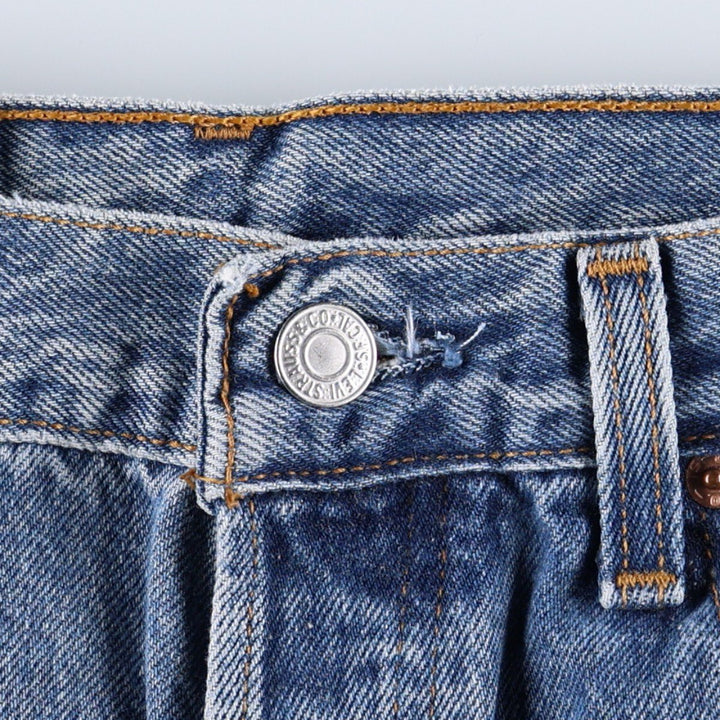90'S Levi's 501-0193 Straight Denim Pants Made in USA Men's W28 Vintage cotton blue type Vintage Second Hand