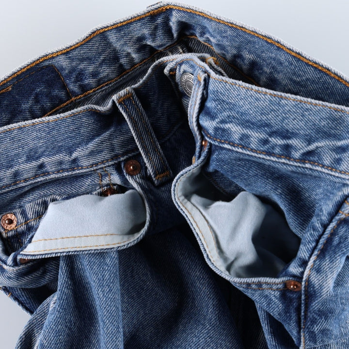 90'S Levi's 501-0193 Straight Denim Pants Made in USA Men's W28 Vintage cotton blue type Vintage Second Hand