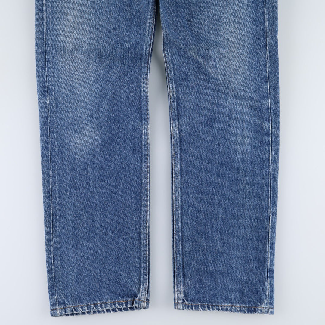 90'S Levi's 501-0115 Straight Denim Pants, Made in USA, Men's, W30, Vintage cotton blue type Vintage Second Hand