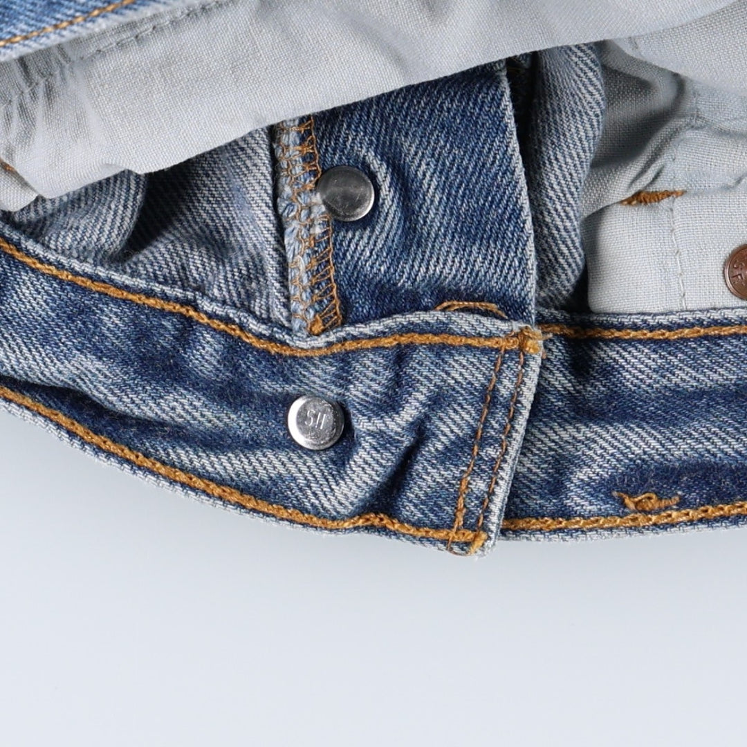 90'S Levi's 501-0115 Straight Denim Pants Made in USA Men's W33 Vintage cotton blue type Vintage Second Hand