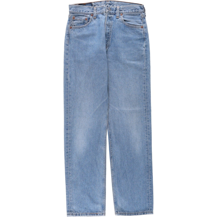 90'S Levi's 501-0193 Straight Denim Pants Made in USA Men's W29 Vintage cotton blue type Vintage Second Hand