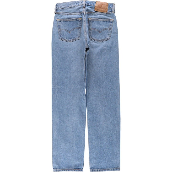 90'S Levi's 501-0193 Straight Denim Pants Made in USA Men's W29 Vintage cotton blue type Vintage Second Hand