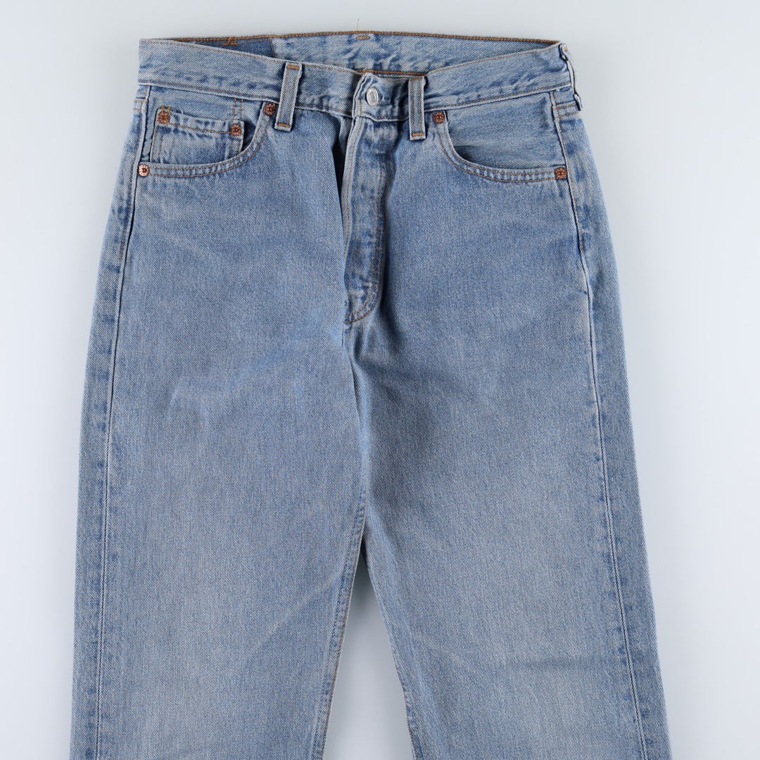 90'S Levi's 501-0193 Straight Denim Pants Made in USA Men's W29 Vintage cotton blue type Vintage Second Hand