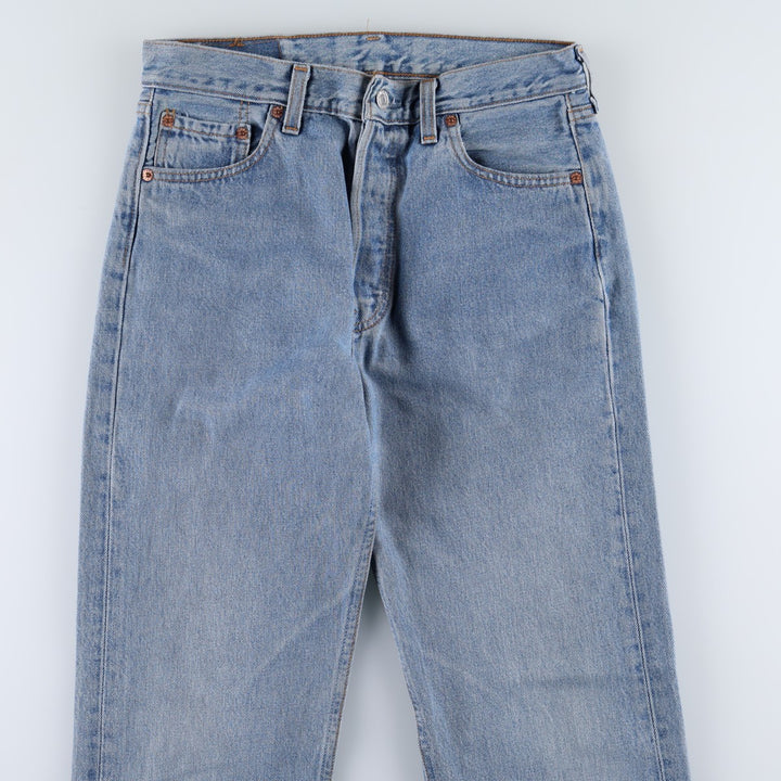 90'S Levi's 501-0193 Straight Denim Pants Made in USA Men's W29 Vintage cotton blue type Vintage Second Hand