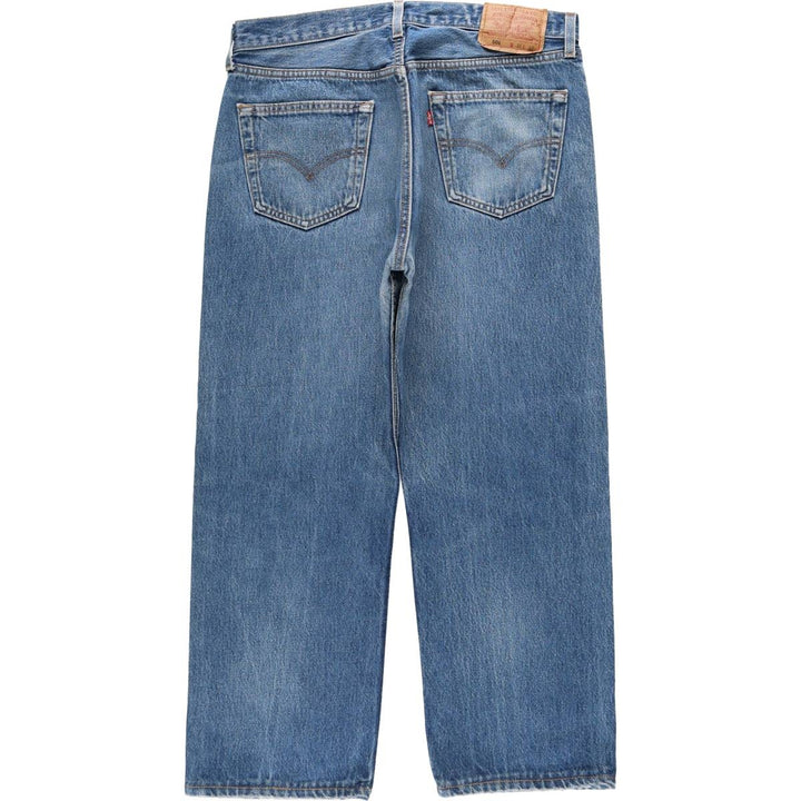 90'S Levi's 501-0115 Straight Denim Pants Made in USA Men's W34 Vintage cotton blue type Vintage Second Hand