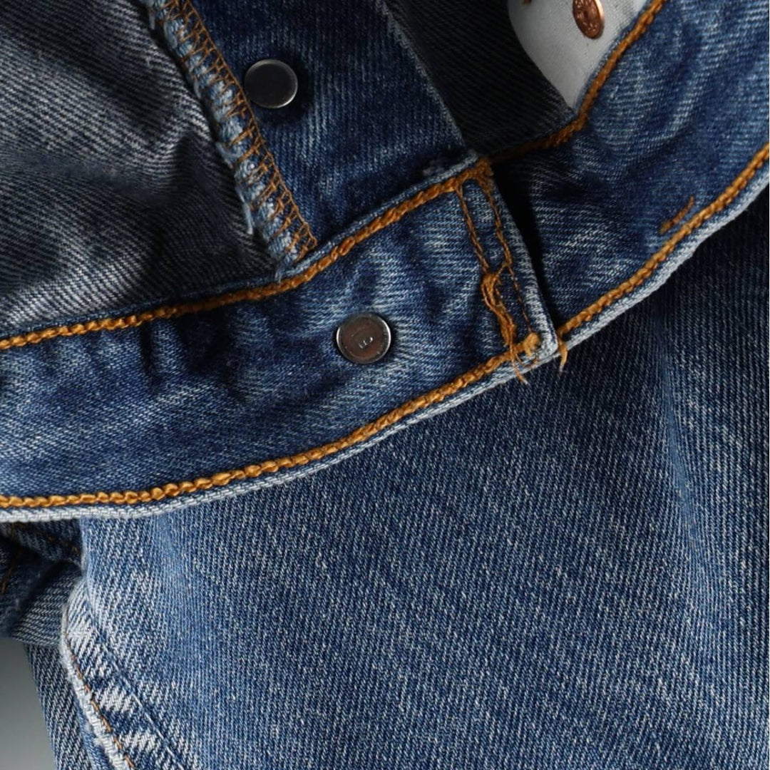 90'S Levi's 501-0115 Straight Denim Pants Made in USA Men's W34 Vintage cotton blue type Vintage Second Hand