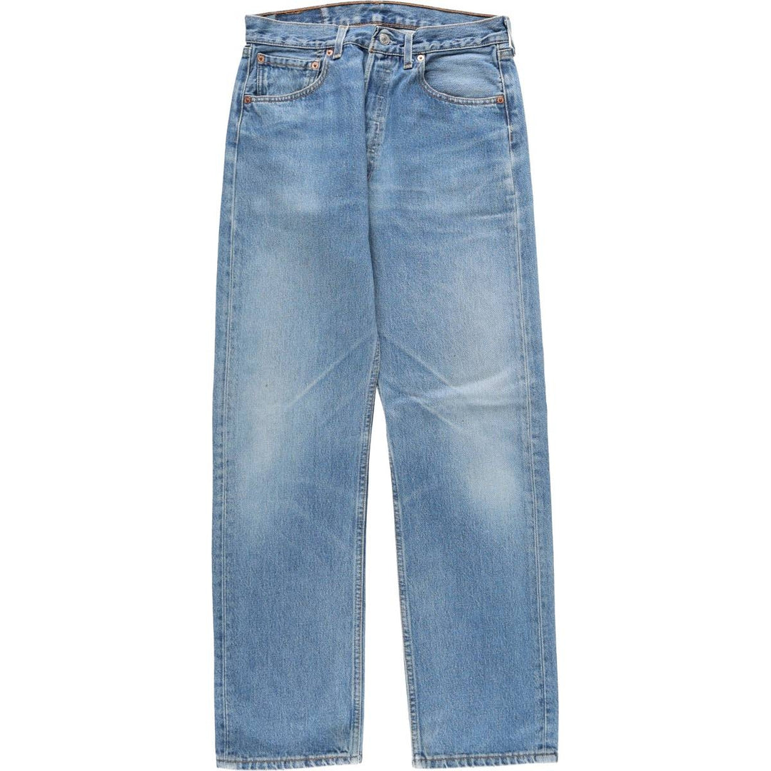 90'S Levi's 501-0114 Straight Denim Pants Made in USA Men's W31 Vintage cotton blue type Vintage Second Hand